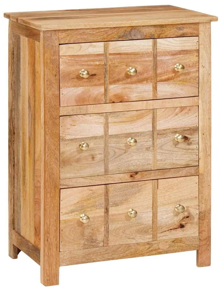 Buffets &amp; Aparadores com gaveta Castanho 55 x 35 x 75 cm