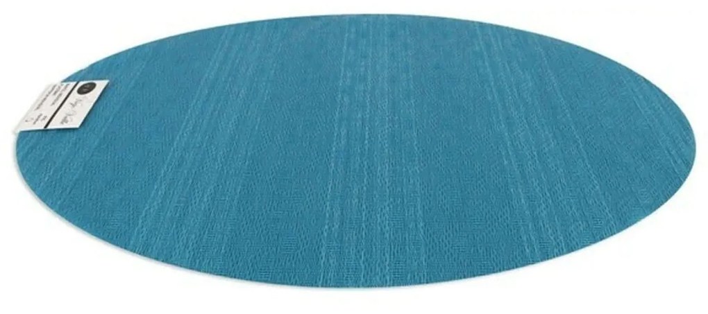 Individual Pvc Oval 49X36cm Azul