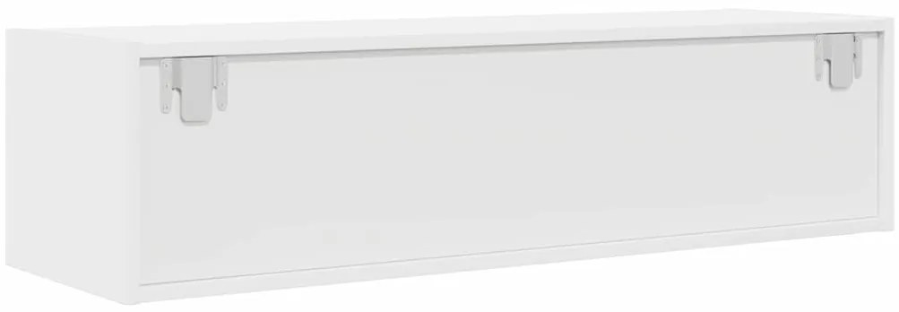 Armário de TV vidaXL Branco 100x31x25,5 cm Madeira de Engenharia