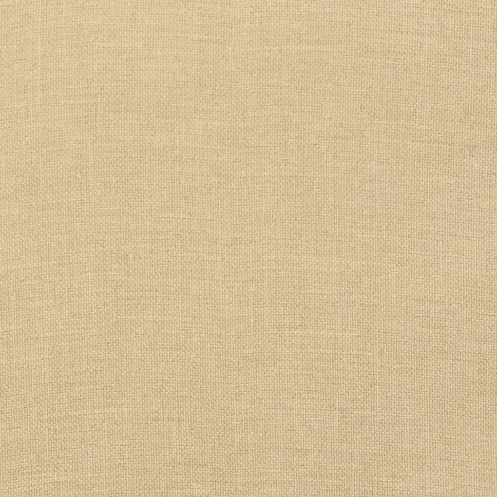 Almofadão p/ banco de jardim 120x50x7 cm mesclado tecido bege
