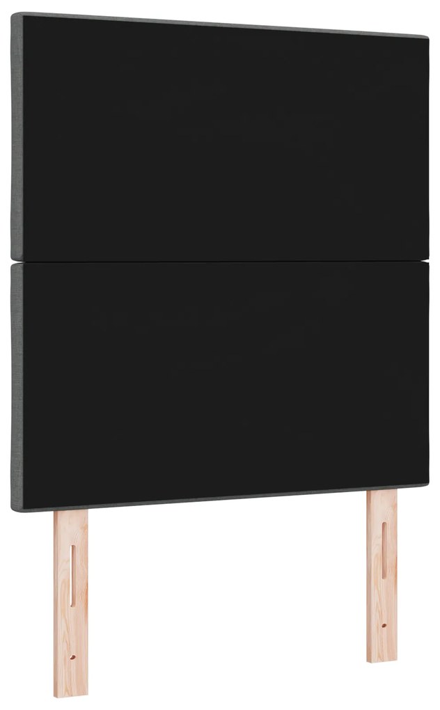 Cabeceira vidaXL Design Blocos de Diamante Cinza Escuro 80 cm Tecido,