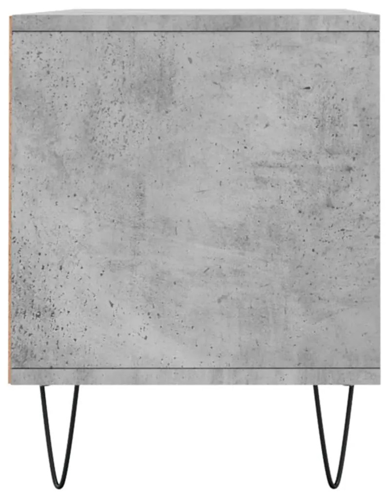 Móvel p/ TV 100x34,5x44,5cm derivados de madeira cinza cimento