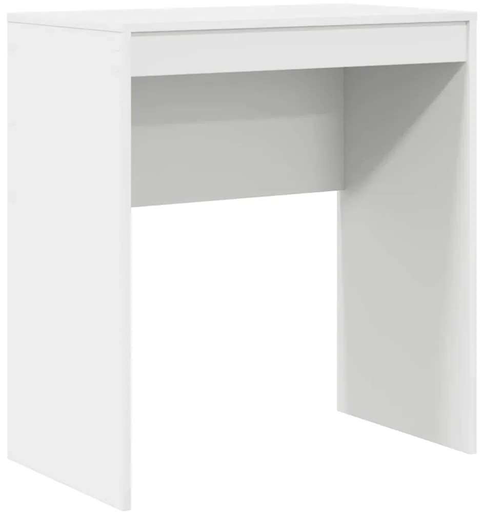 Mesa com Armazenamento Branca de Madeira Derivada