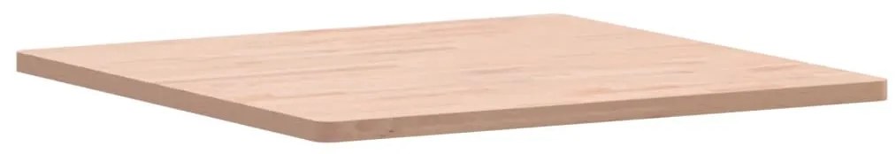 Tampo de mesa quadrado 80x80x2,5 cm madeira de faia maciça
