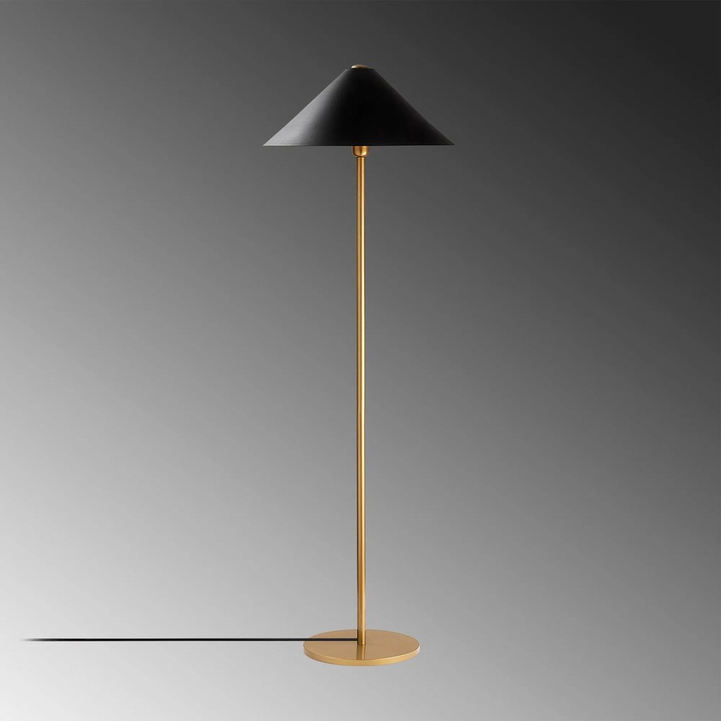 Candeeiro de Pé Mixed – Dourado – 46 x 46 x 150 cm