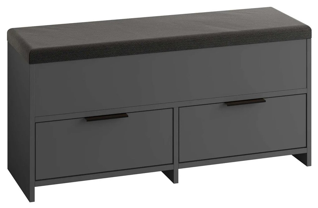 Hall Stand Berlin BC – Walnut Black – 120x200x35 cm