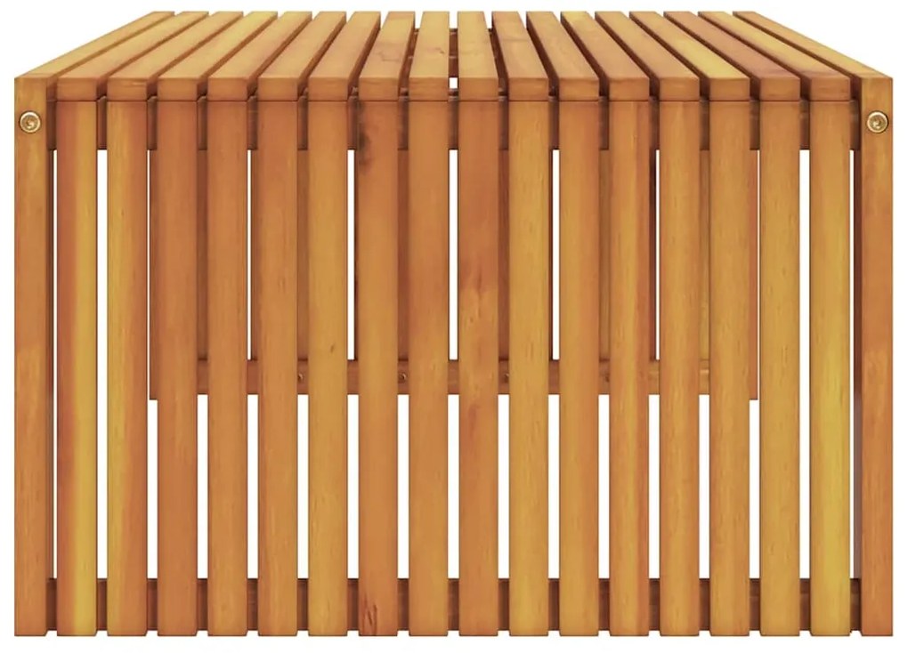 Mesa de Centro 110x55x35 cm Madeira Sólida Acácia