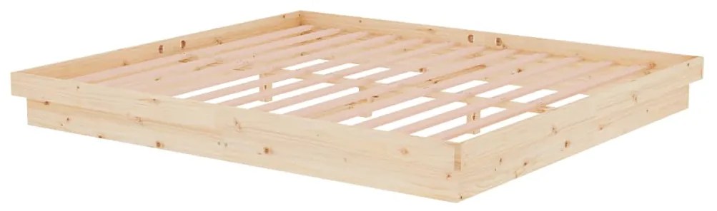 Estrutura de cama super king 180x200 cm madeira maciça