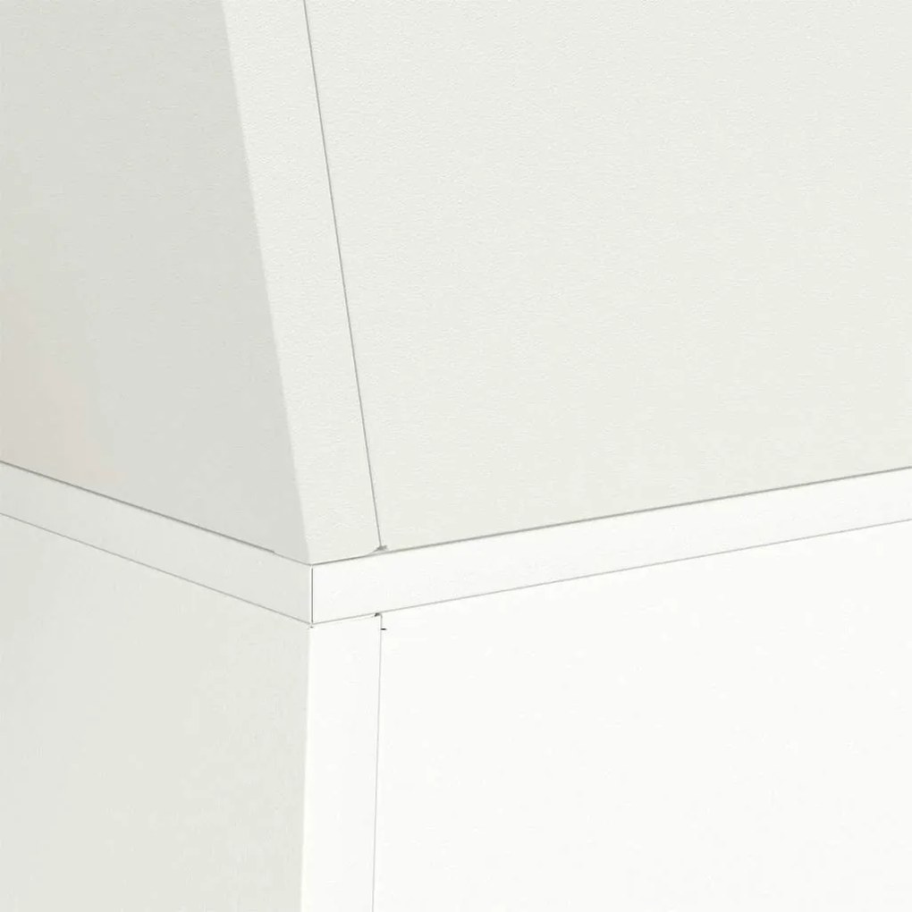 Suporte para Plantas Branco Plástico Médio Inserções Decorativas