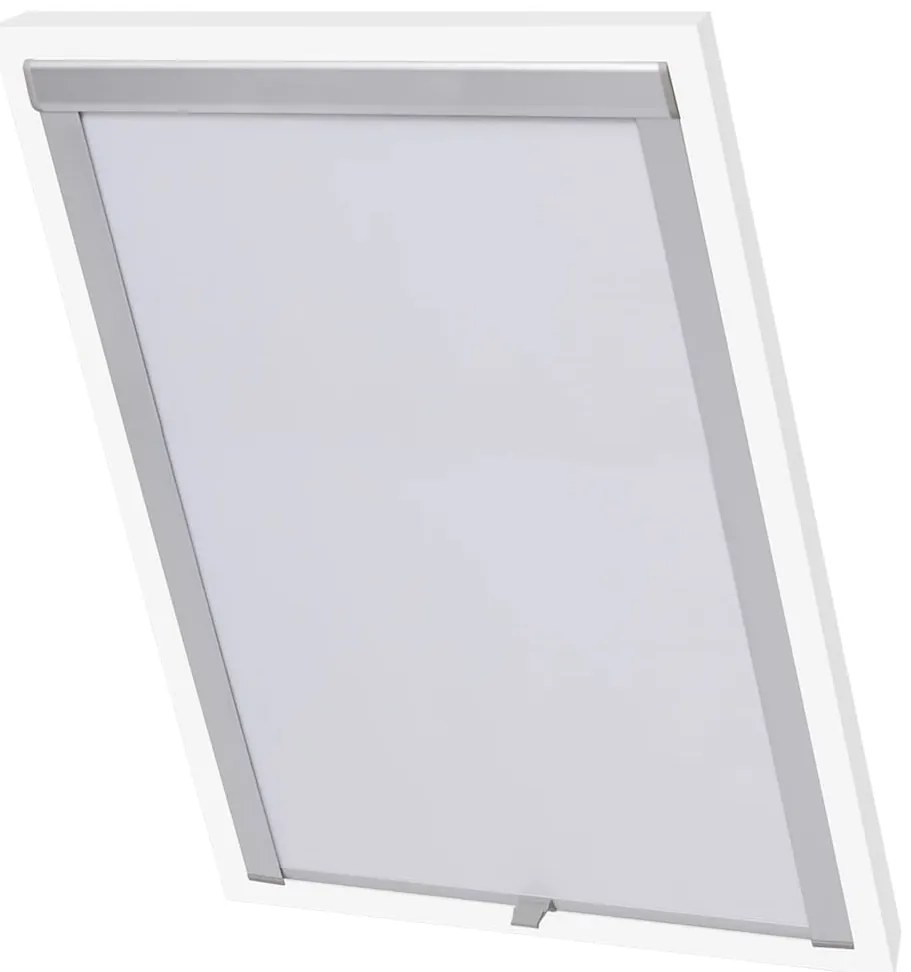 Persianas de enrolar opacas, branco, 102