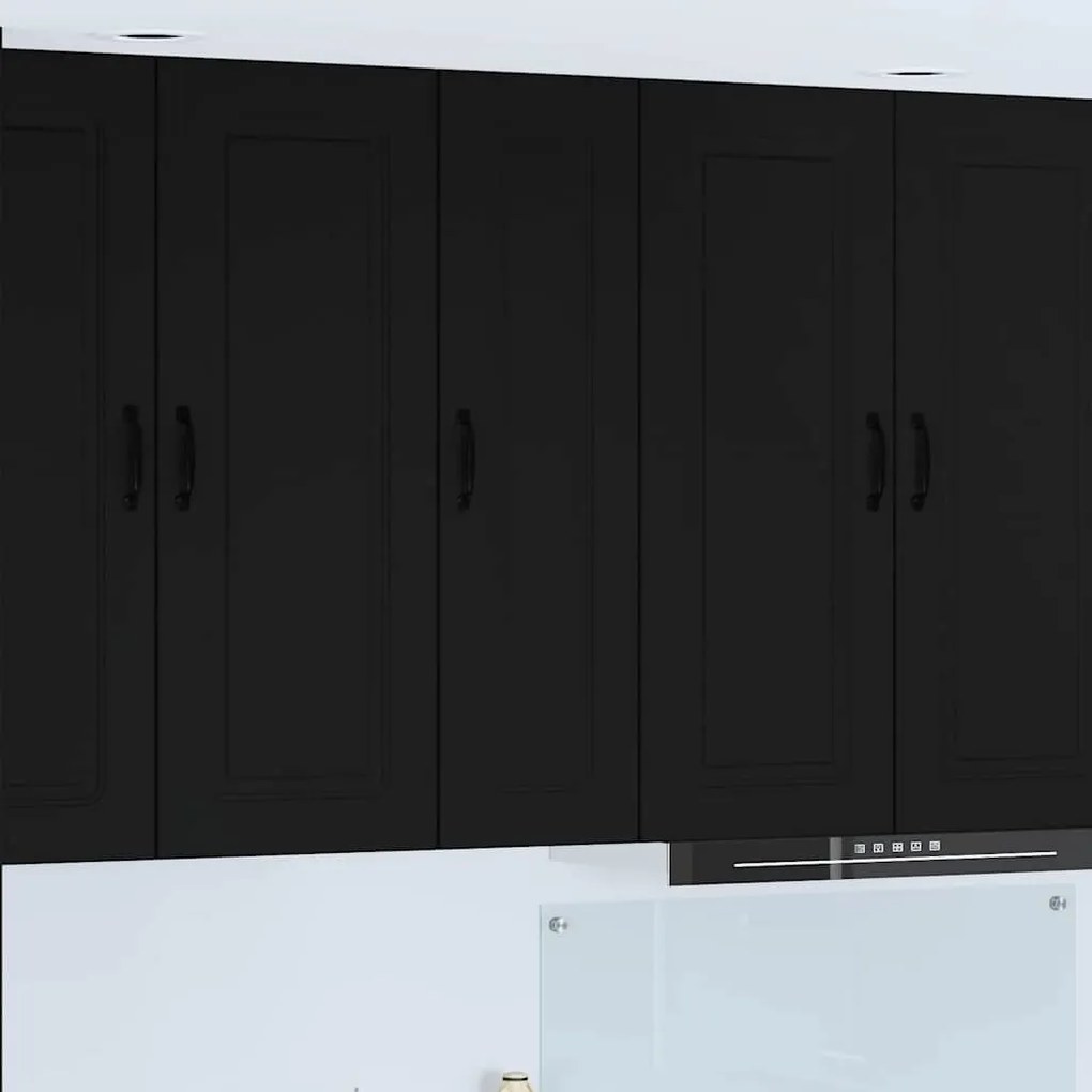 vidaXL Armário de Cozinha Preto 30 x 31 x 100 cm Madeira processada