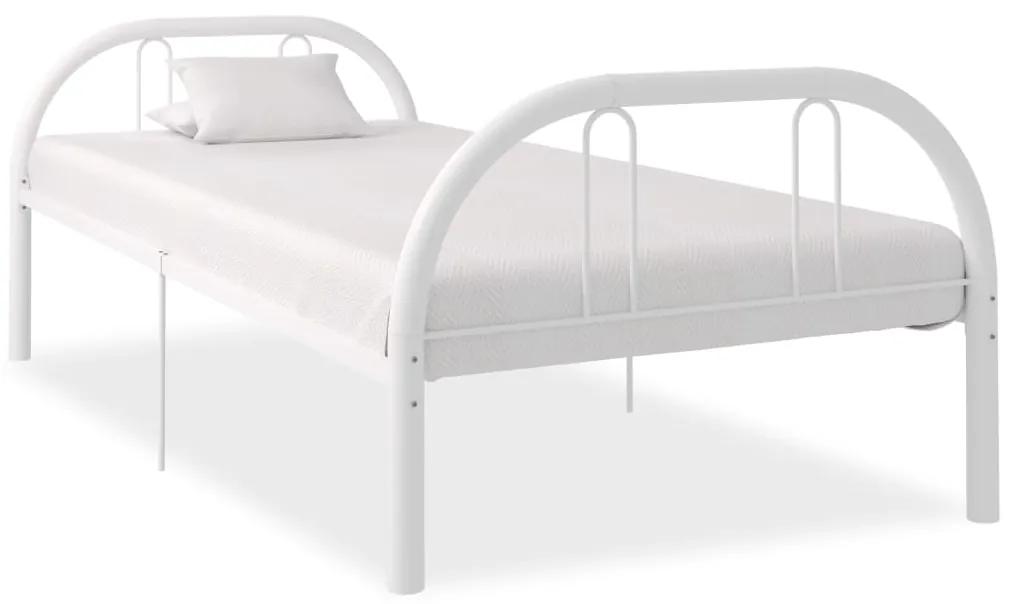 284675 vidaXL Estrutura de cama 90x200 cm metal branco