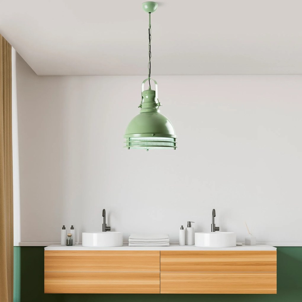 Candeeiro Chandelier Saglam – Mint – Ø30 h:40 cm