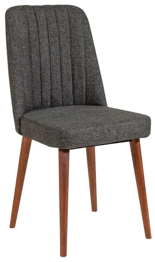 Conjunto de Mesa de Jantar Extensível e Cadeiras Vina – Nogueira e Ant