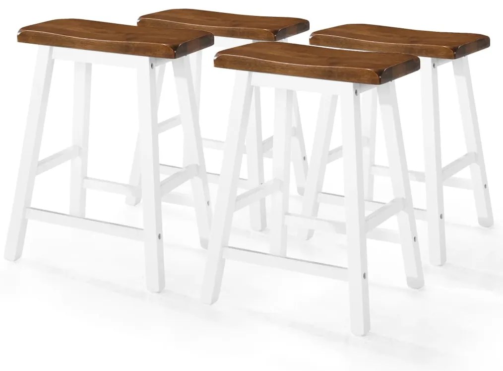 Conjunto mesa e bancos de bar 5 pcs madeira maciça