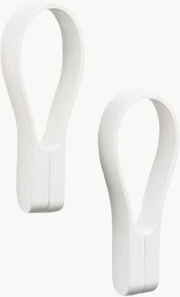 Suportes magnéticos para toalhas em silicone Loop, conjunto de 2