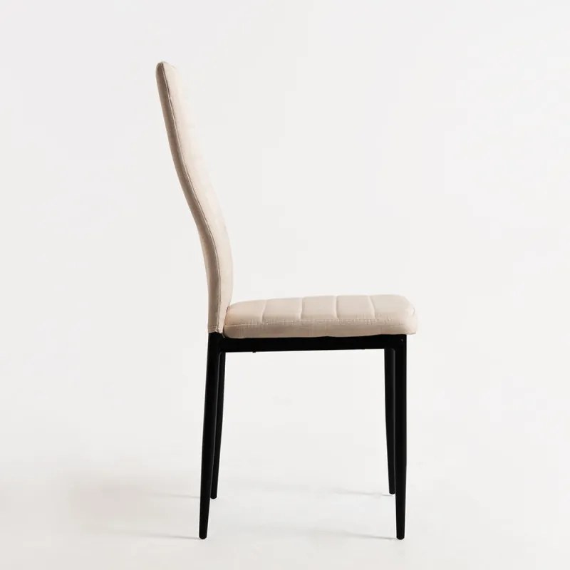 Pack 6 Cadeiras Lauter Tecido - Beige