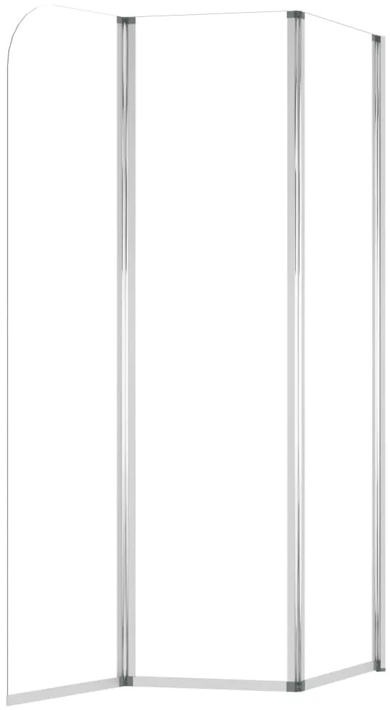 Cabines de duche 2 pcs 104x130 vidro temperado transparente