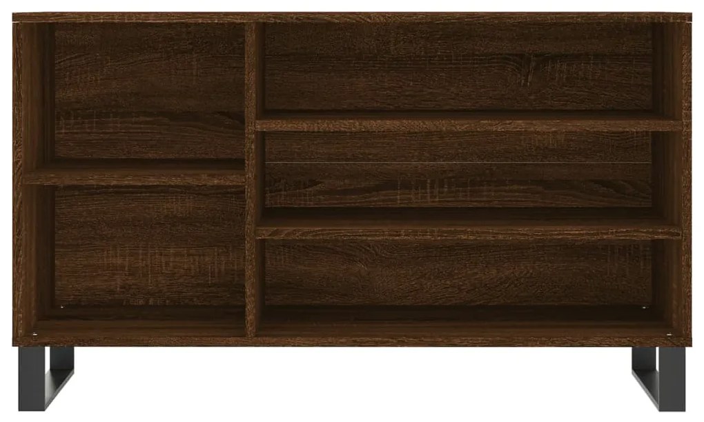 Sapateira 102x36x60 cm derivados de madeira carvalho castanho