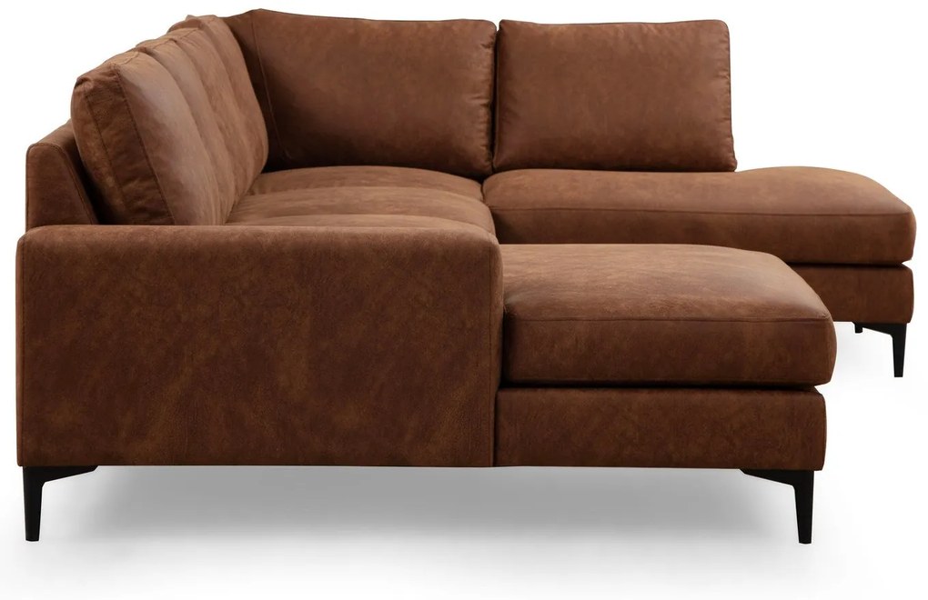 **** Sofá de Canto Porto Corner – Camel – 155 cm x 314 cm x 200 cm
**