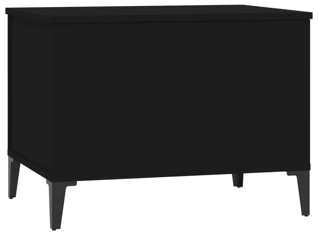 Mesa de centro 60x44,5x45 cm derivados de madeira preto