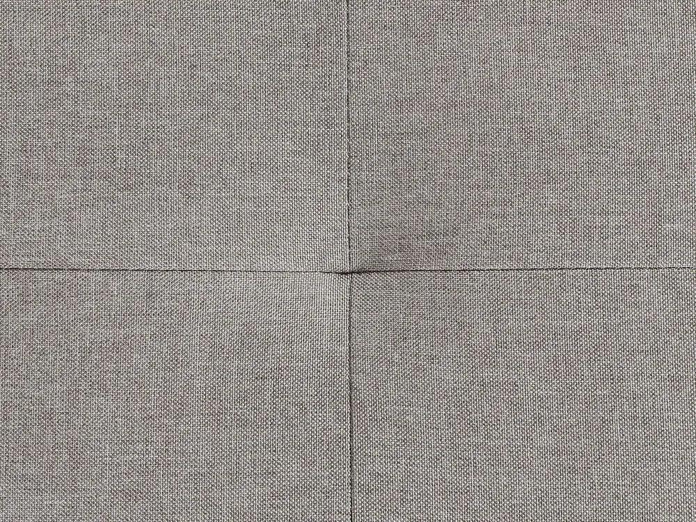 Sofá de canto 5 lugares em tecido cinzento claro à esquerda NORREA Beliani