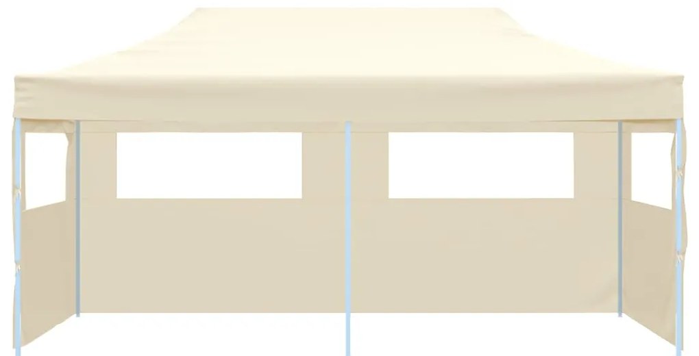 Tenda para festas pop-up dobrável 3 x 6 m creme