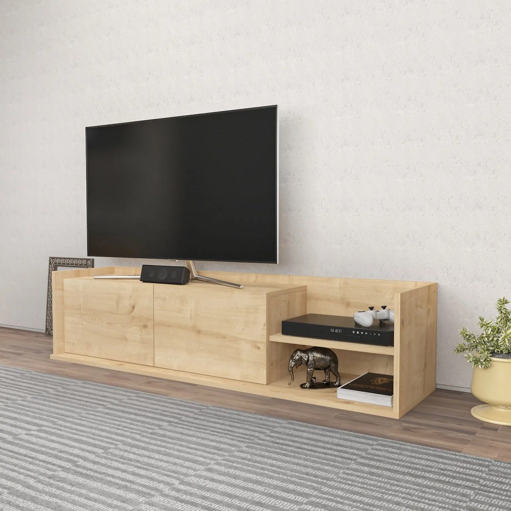 Móvel TV Krog – Carvalho – 160 cm x 35 cm x 36,8 cm