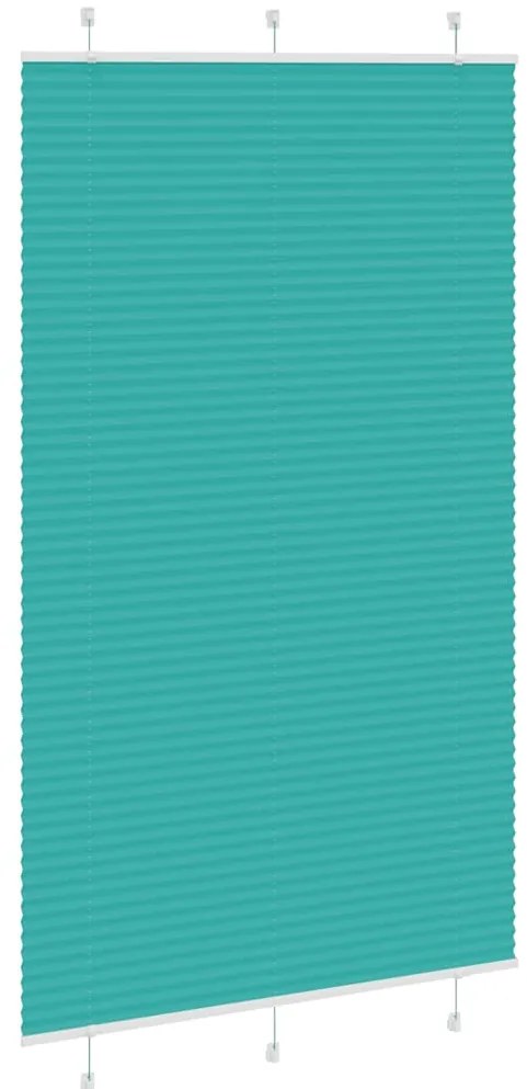 Plissado Cego Gasolina verde 120x200 cm Largura Tecido 119,4 cm