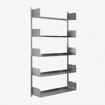 Estante De Parede ↔︎70 Cm Em Aço Inoxidável Nolvia Aço - Sklum