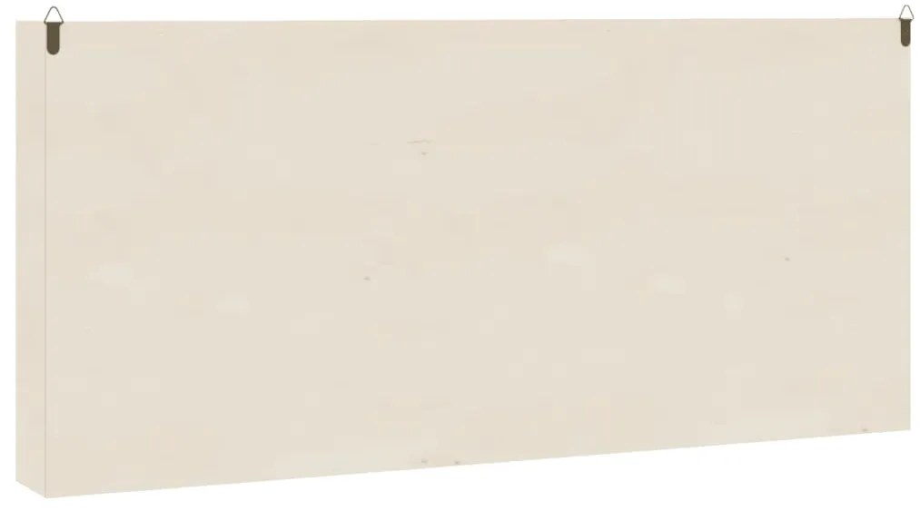 Vitrine de colecionador de madeira com portas 80x8,5x37 cm