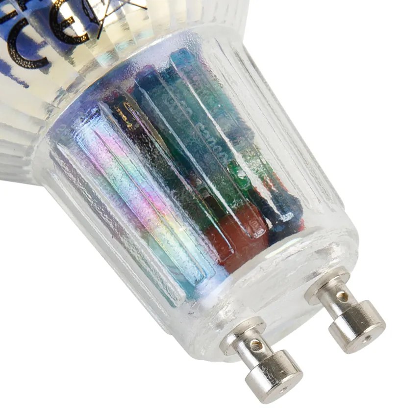 Lâmpada LED Smart GU10 regulável em Kelvin 4,8 W 400 lm 1800 K - 6500 K