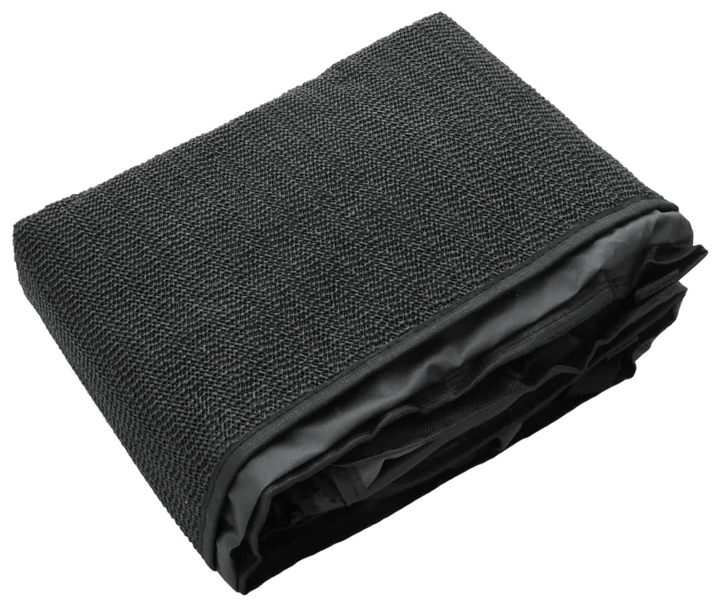 Cobertura de assento de carro para cão 137x46x50 cm preto