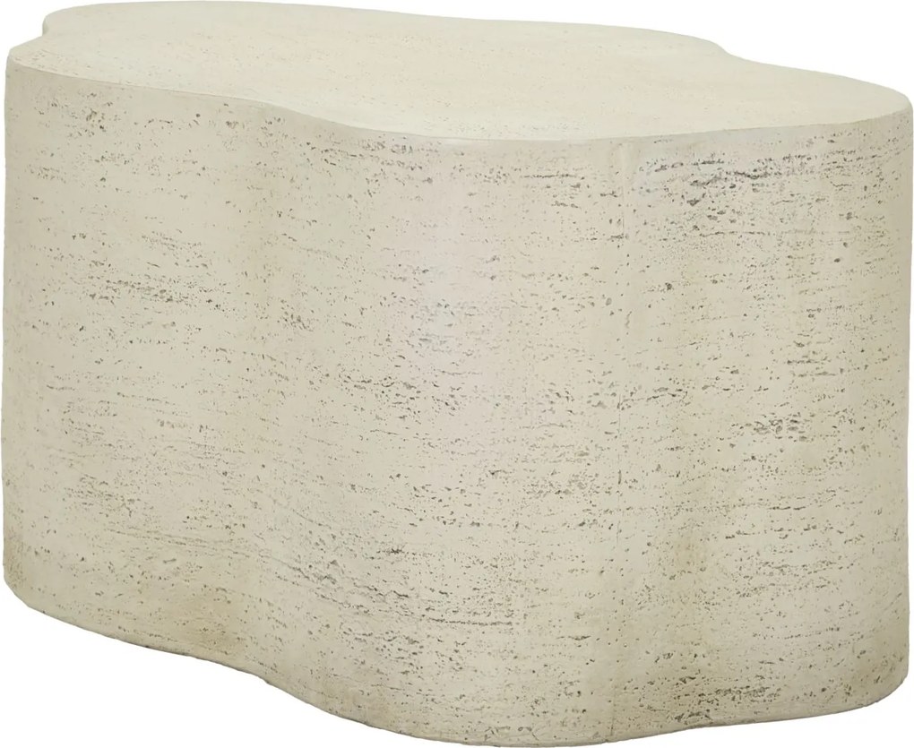 MESA DE CENTRO CLOUD 92,5X54,8X40 CM CREME
