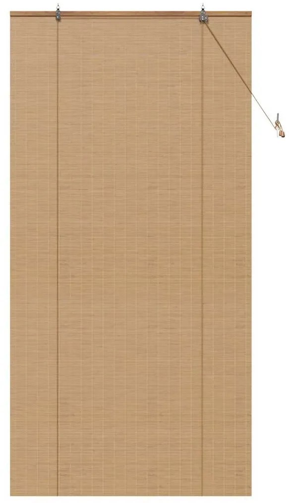 Persianas e Sombras de Janela Marrom Claro 120 x 220 cm Bambu