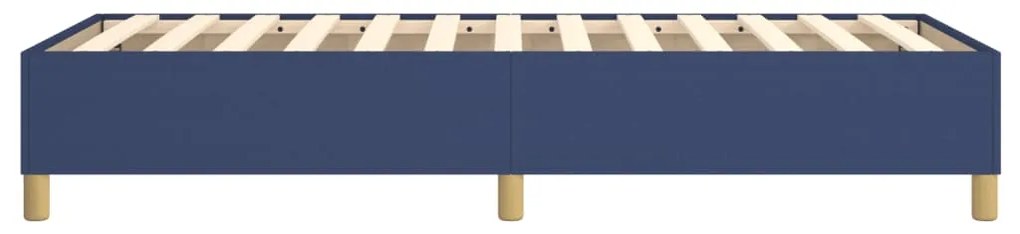 Estrutura de cama sem colchão 80x200 cm azul