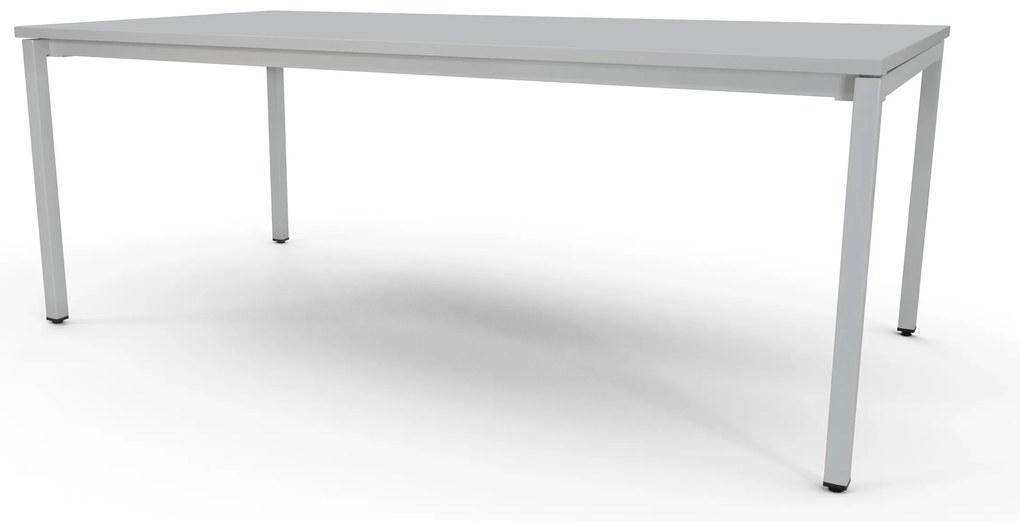 Mesas de Reuniões 2000x1000mm Alfa Cinza / Cinza