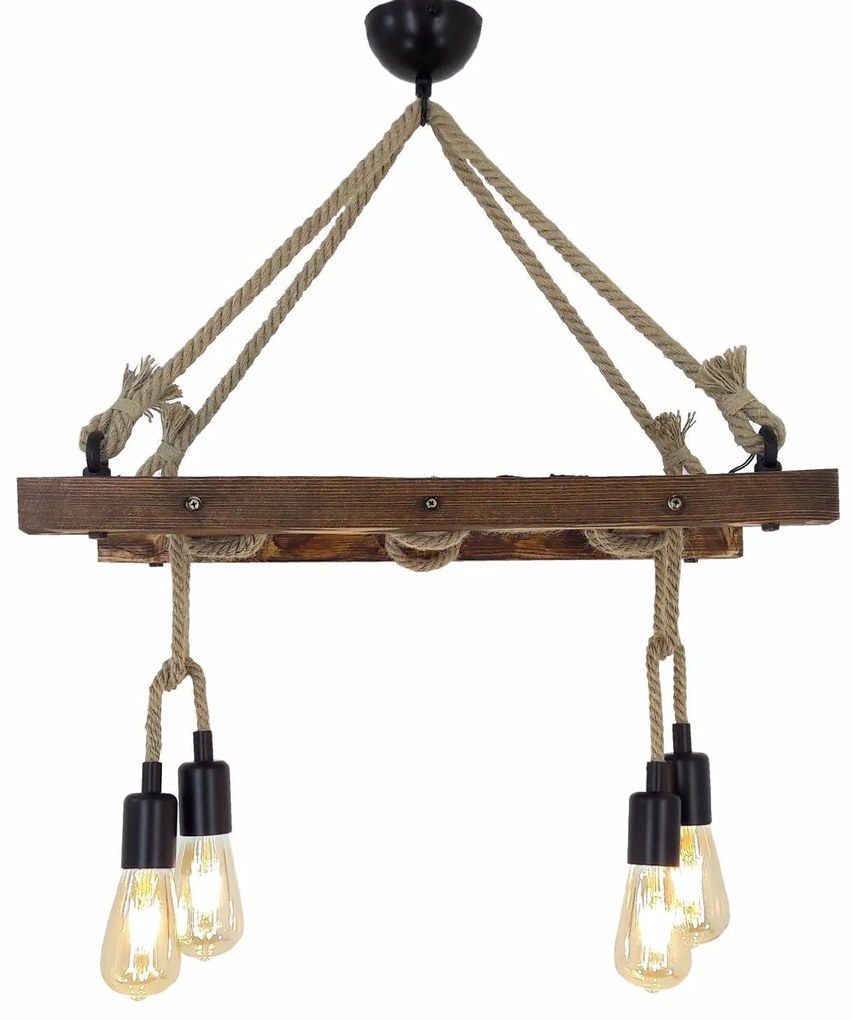 Chandelier Merdiven – Walnut – 80 x 34 x 60 cm
