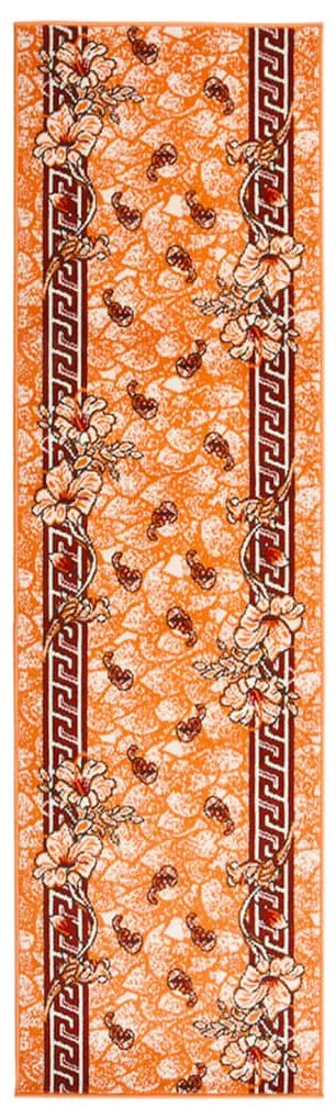 vidaXL Passadeira 80x300 cm polipropileno terracota