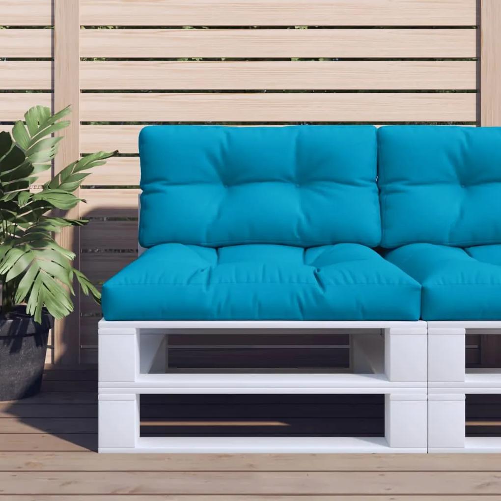 Almofadão para sofá de paletes 70x40x10 cm azul