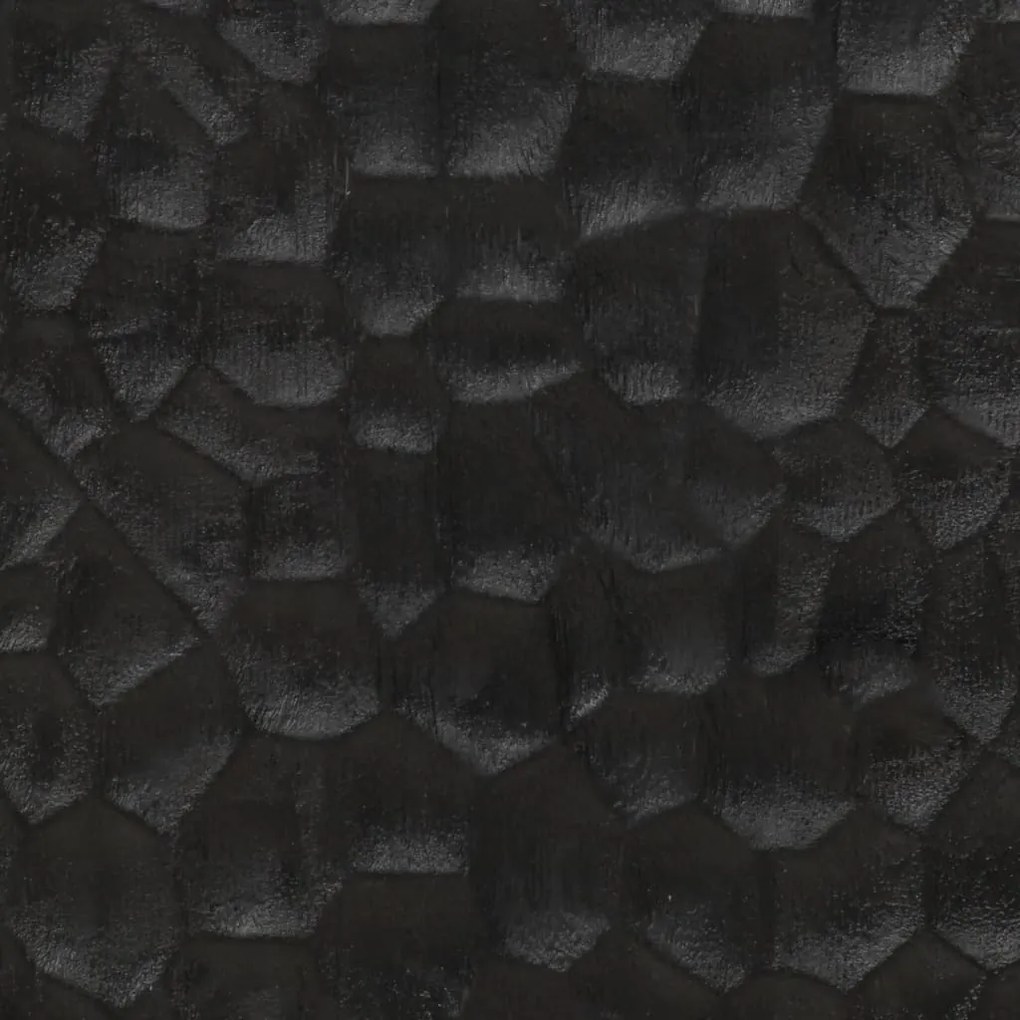Móvel de TV 105x33x46 cm madeira de mangueira maciça preto