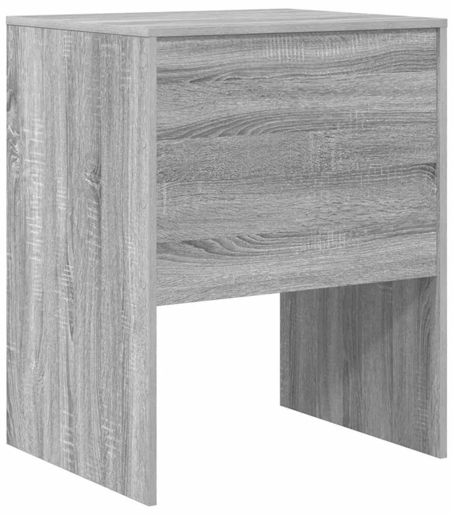 Escrivaninha Cinza sonoma Aglomerado de partículas 60 x 50 x 76 cm