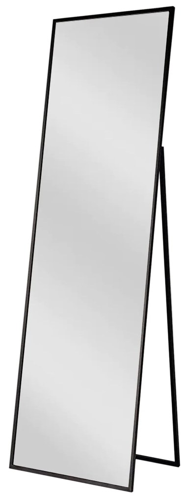 Espelho Cheval Cool – Preto – 50x170x60 cm