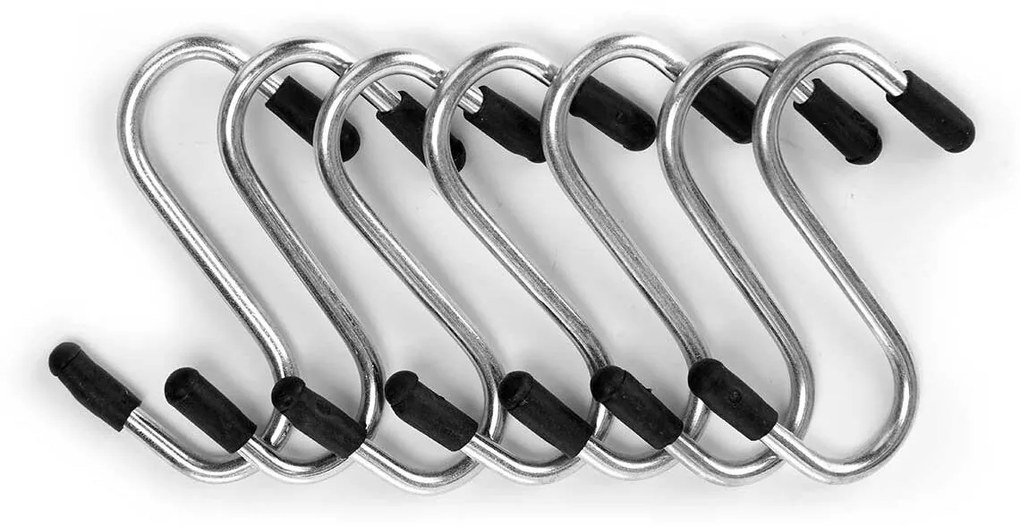 Gancho para pendurar Conjunto Prateado Metal 4,7 cm (12 Unidades)