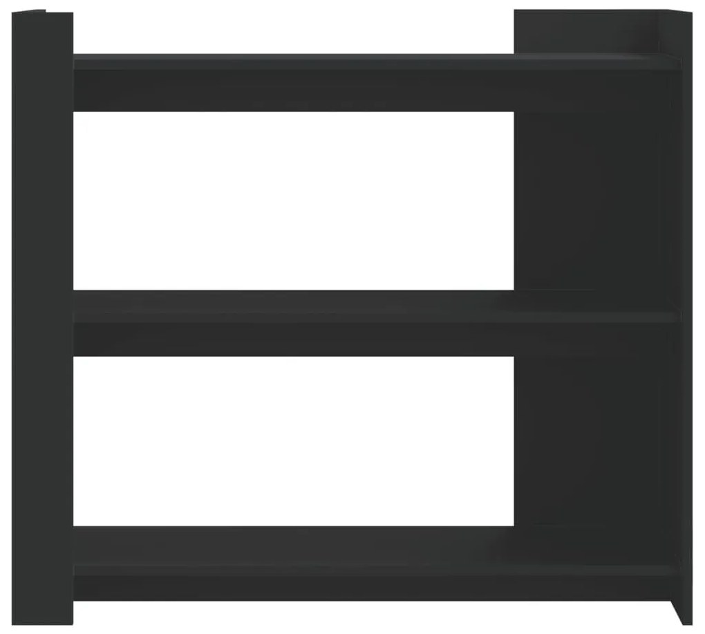 Mesa consola 100x35x90 cm derivados de madeira preto