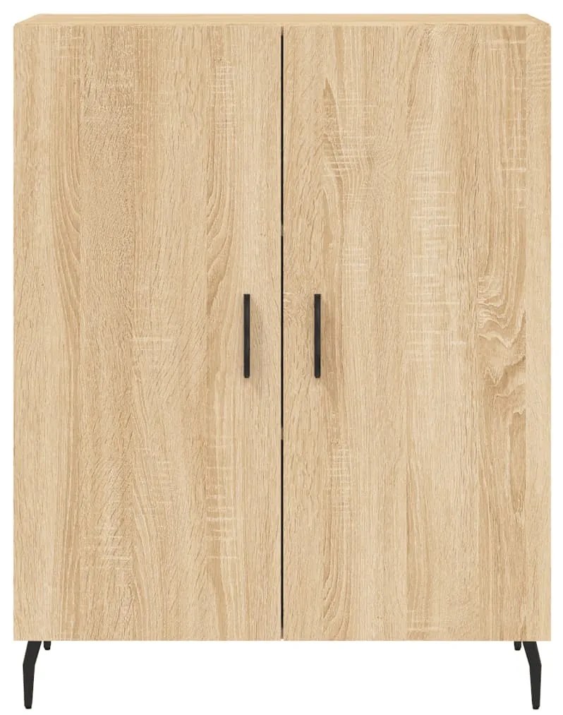 Armário alto 69,5x34x180 cm derivados de madeira cor sonoma