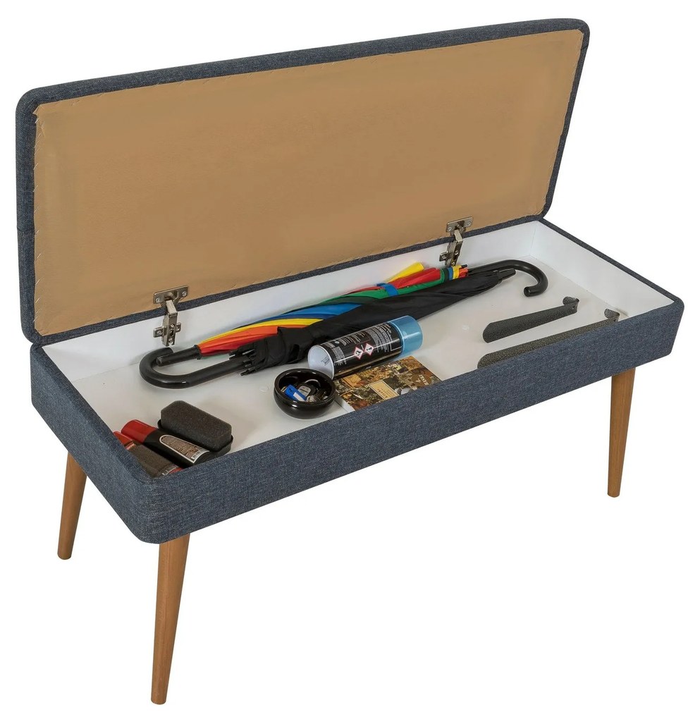 Conjunto de Mobiliário de Entrada Multilux – Sonomo Dark Blue – Sapate