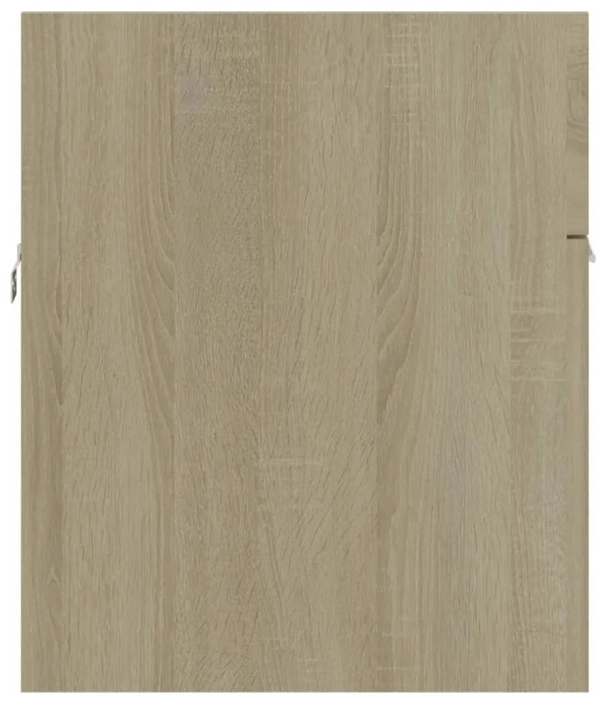 Armário de lavatório derivados de madeira carvalho sonoma