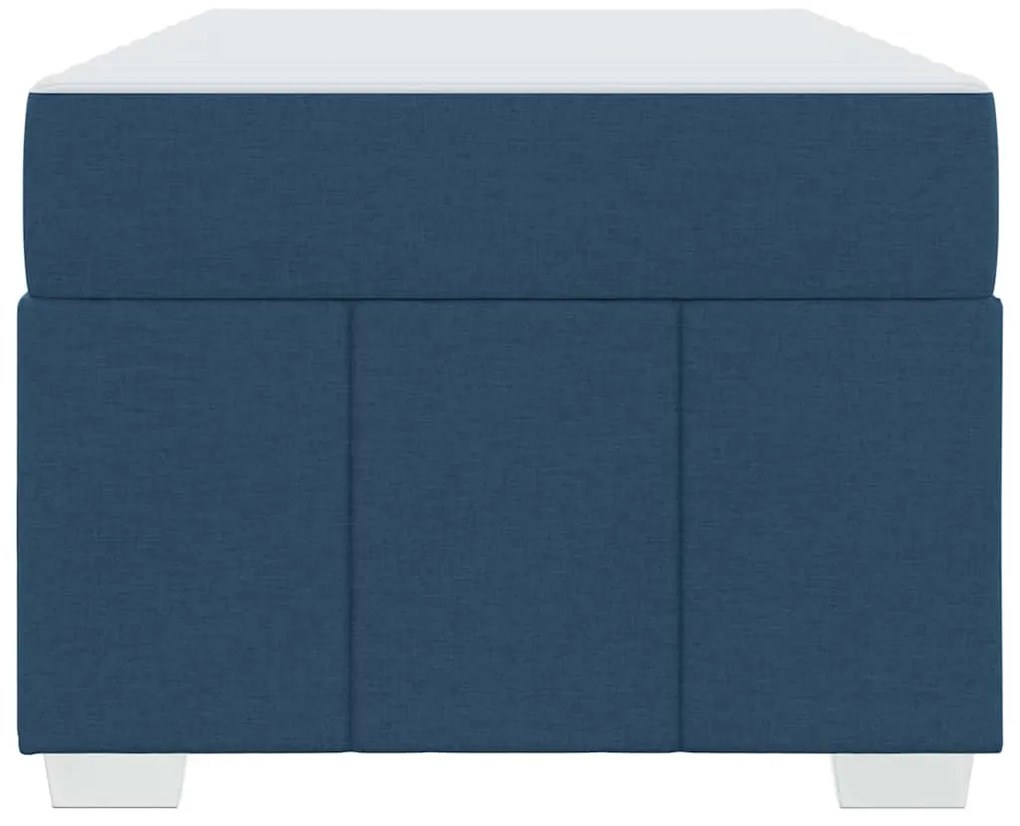 Estrutura da Cama Azul 90 x 190 cm tecido