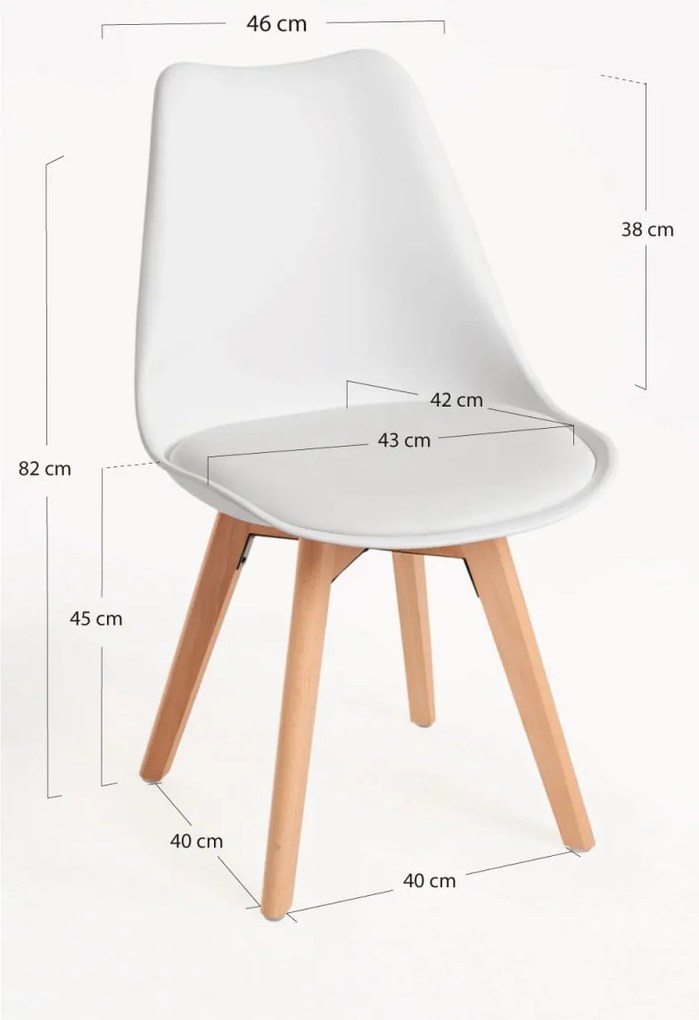 Cadeira Synk Basic - Branco